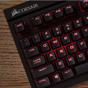 Corsair Gaming STRAFE Cherry MX 红轴 机械键盘