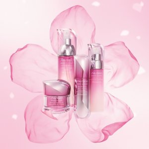 限今天：Shiseido官网 新透白美白系列护肤品热卖 超高颜值少女心