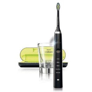Philips Sonicare HX9332/05 DiamondClean Rechargeable Electric Toothbrush, Black