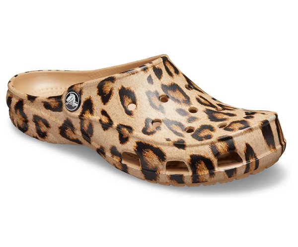 Women's Crocs Freesail Leopard Clog