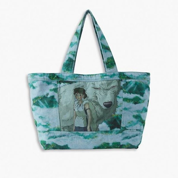 ® X Princess Mononoke Tote Bag - Medium Wash |® US