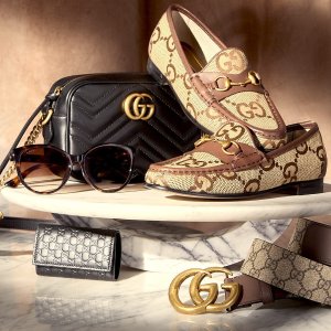 Gucci 海量单品热卖 双G腰带$300+ 多款Marmont有！