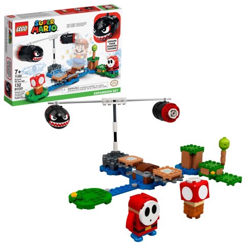 LegoSuper Mario Boomer Bill Barrage Expansion Set 71366 Creative Building Toy for Kids (132 Pieces)
