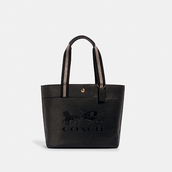 Jes Tote With Horse and Carriage