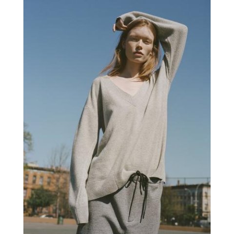 Rag & BoneAce cashmere V领羊绒毛衣