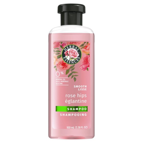 Rose Hips Smooth Shampoo, All Hair Types, 3.38 fl oz