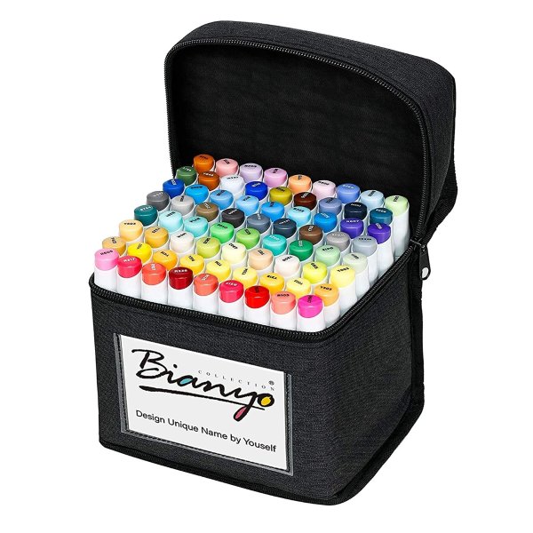 Classic Series Alcohol-Based Dual Tip Art Markers, Set of 72