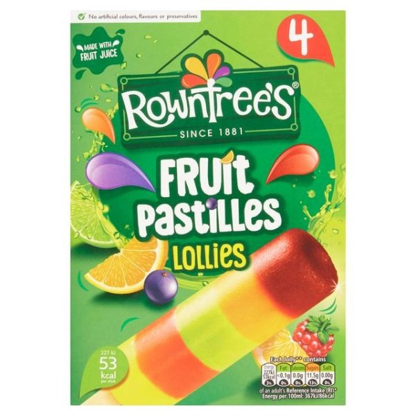 Rowntree's 水果棒冰 4支装