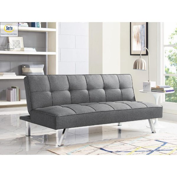 Calgiri Grey Convertible Sofa