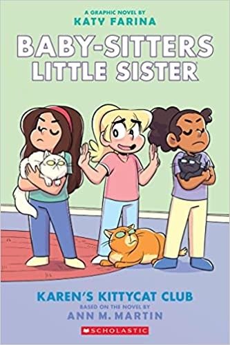 童书:  Karen's Kittycat Club: A Graphic Novel 