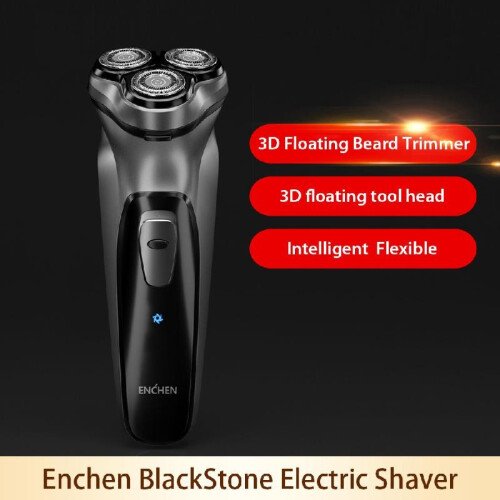 3D Electric Shaver Enchen BlackStone Electric Razor Washable Beard Trimmer for men Rechargeable shaver Machine