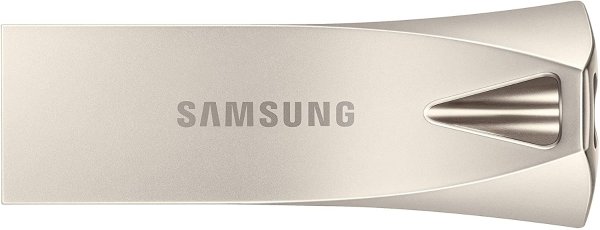 SAMSUNG BAR Plus 256GB - 400MB/s USB 3.1 Flash Drive Champagne Silver