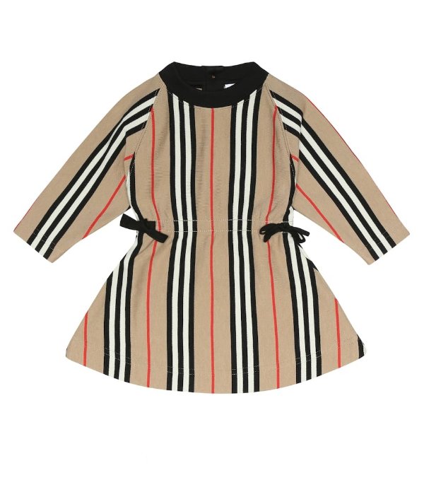 Baby Chiara Icon Stripe cotton dress