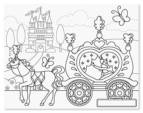 Princess & Fairy Jumbo Coloring Pad