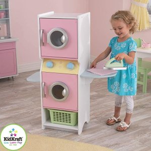 史低价：KidKraft 木质儿童洗衣烘干机玩具