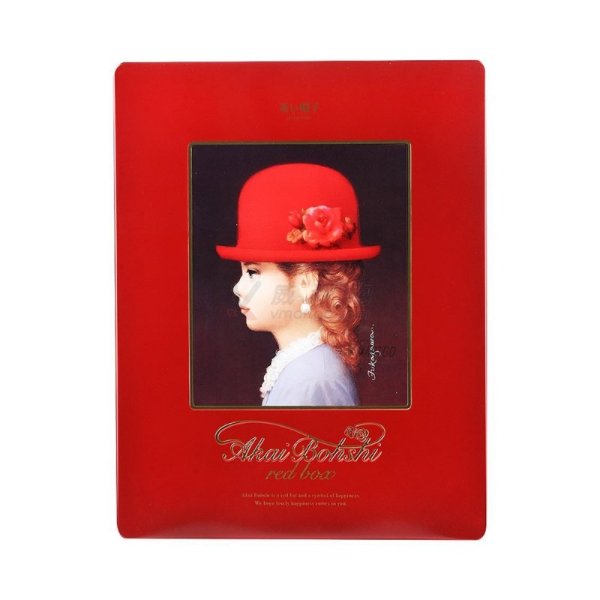 红帽子喜饼礼盒红罐礼盒 504g