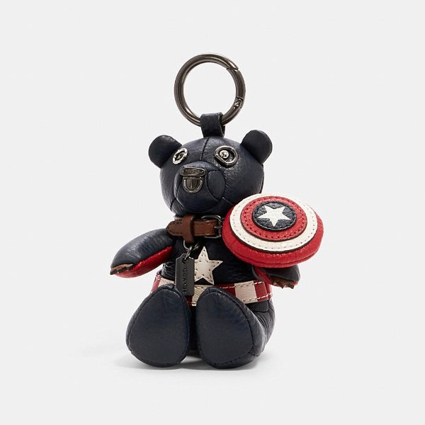 │ Marvel Captain America Collectible Bear Bag Charm