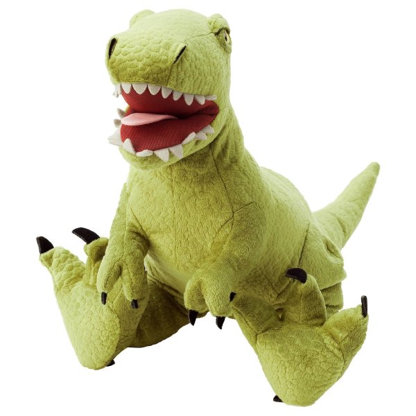 JATTELIK Soft toy, dinosaur, dinosaur/tyrannosaurus Rex, 44 cm - IKEA
