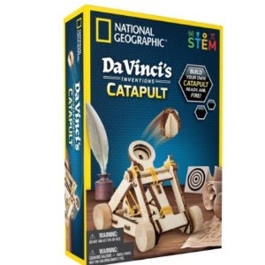 National Geographic Da Vinci's Inventions Catapult, STEM Toy for Children
