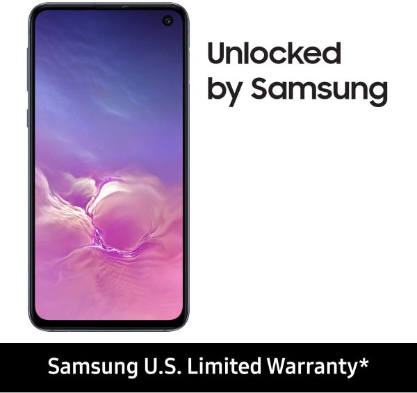 Samsung Galaxy S10e 双卡双待智能手机 (855, 8GB, 256GB) 无锁