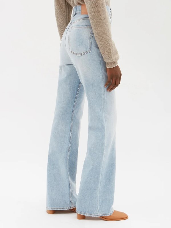 1990 high-rise wide-leg jeans | Acne Studios