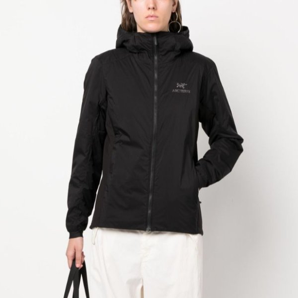 Atom zip-up hooded jacket