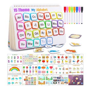 Huijing Toddler Activities Preschool Learning Busy Book - 29 Themes