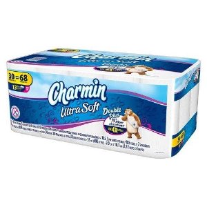 Charmin Ultra Soft Bathroom Tissue 30 Double Plus Rolls