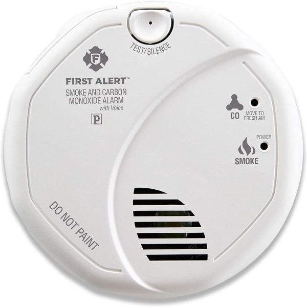 First Alert BRK SC7010B Hardwired Smoke and Carbon Monoxide (CO) Detector with Battery Backup