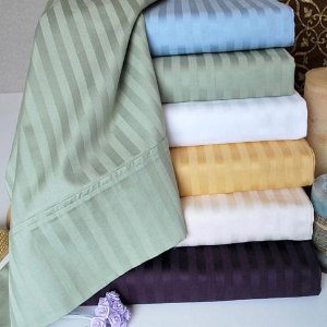 NY Hotel Deluxe 300TC Cotton Bed Sheet Set (Multiple Choices Available)