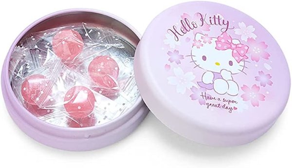 Hello Kitty 樱花季糖果+糖果罐