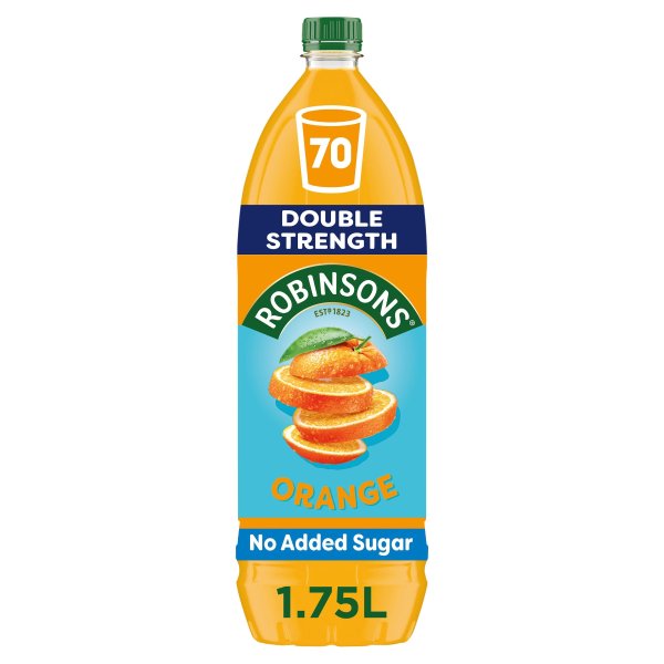 罗宾逊双倍浓缩橙味果汁1.75 升