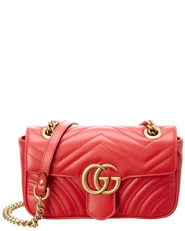 GG Marmont Mini Matelasse Leather Shoulder Bag