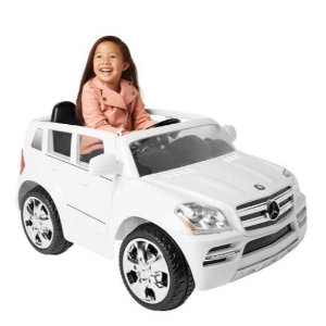 Black Friday Sale Live: Target Rollplay Kids' Ride On 6V Mercedes-Benz GL450 SUV - White
