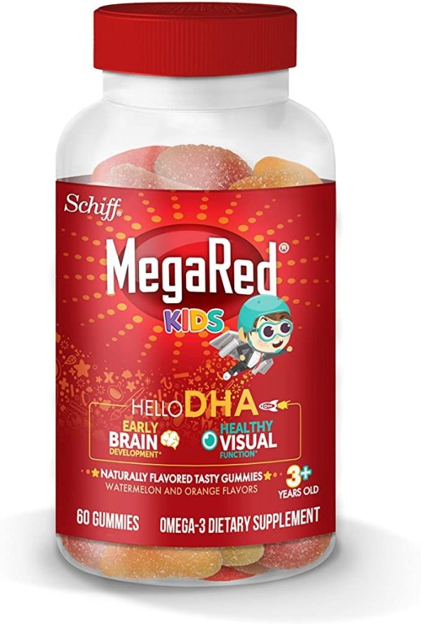 Omega-3 DHA 儿童水果软糖