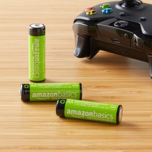 Amazon Basics 16-Pack AA Rechargeable Batteries, 2000 mAh