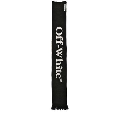 Off-WhiteARROWS & ANIMALIER KNIT SCARF
