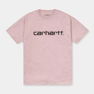 Carhartt Work In ProgressWomen's Script T-Shirt | Frosted Pink