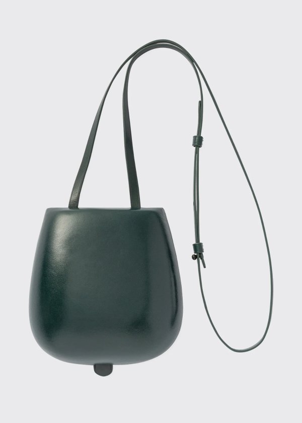 Tacco Molded Leather Flap Bag