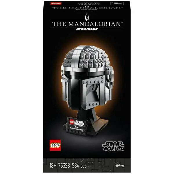 Star Wars: The Mandalorian Helmet Model Adult Set (75328)