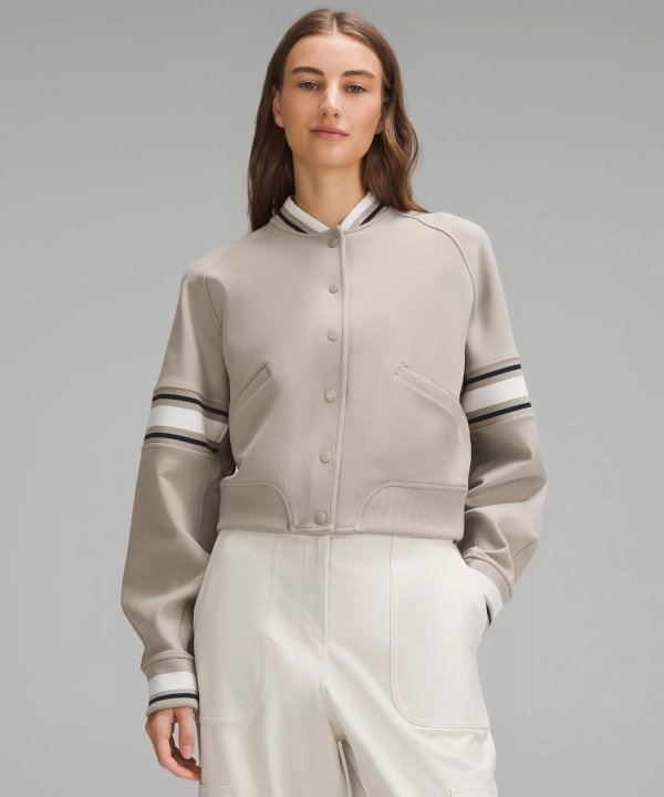Snap-Front Varsity Jacket | Women's Hoodies & Sweatshirts | lululemon