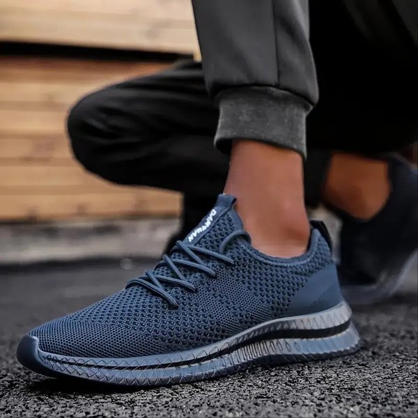 Men's Knit Breathable Comfortable Mesh Athletic Shoes For Running Tennis Walking | Check Out Today's Deals Now | Temu
