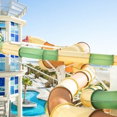 Stay at Crown Reef Beach Resort and Waterpark in Myrtle Beach, SC.