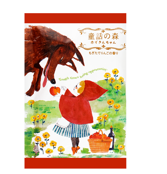 日本KOKUBO小久保 森林系童话浴盐 小红帽 新鲜采摘苹果香 50g - 亚米网