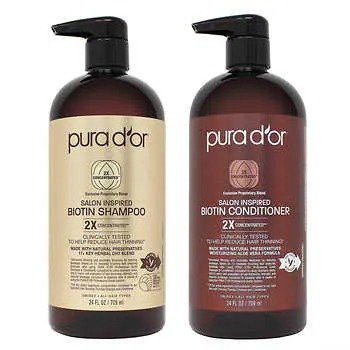 Salon Inspired Biotin Shampoo & Conditioner Duo