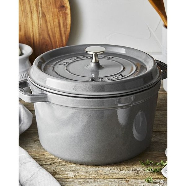 5-Qt. Tall Enameled Cast Iron Cocotte