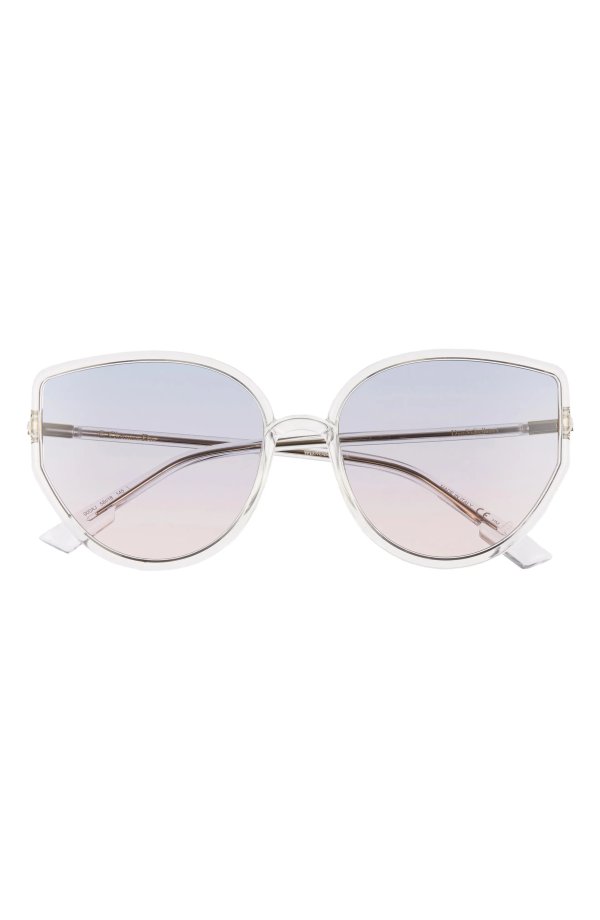 Sostellaire 58mm Cat Eye Sunglasses