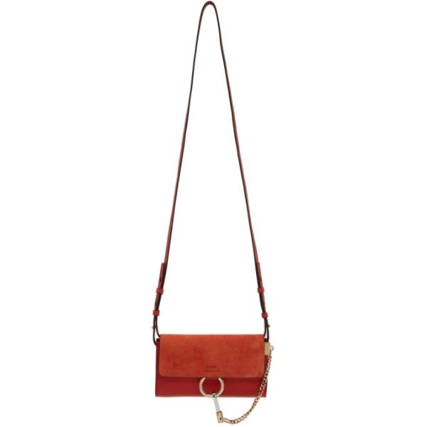- Red Faye Wallet Bag