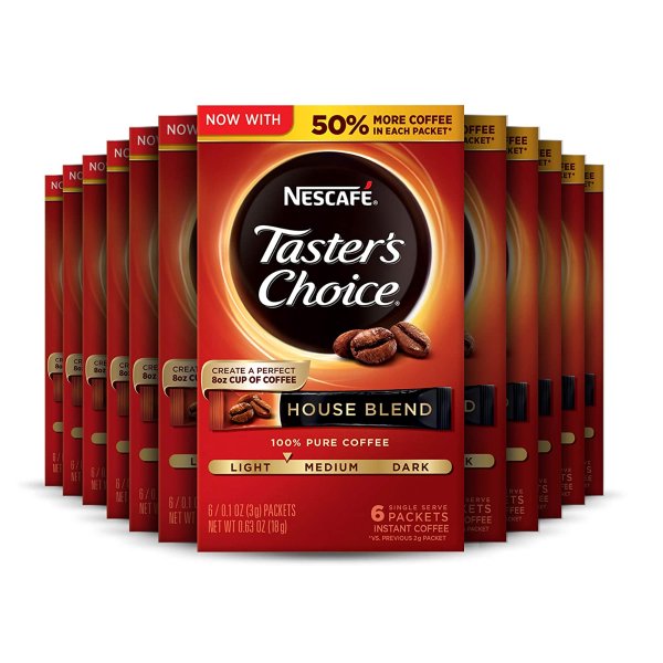 Taster's Choice 招牌速溶咖啡粉 共72条