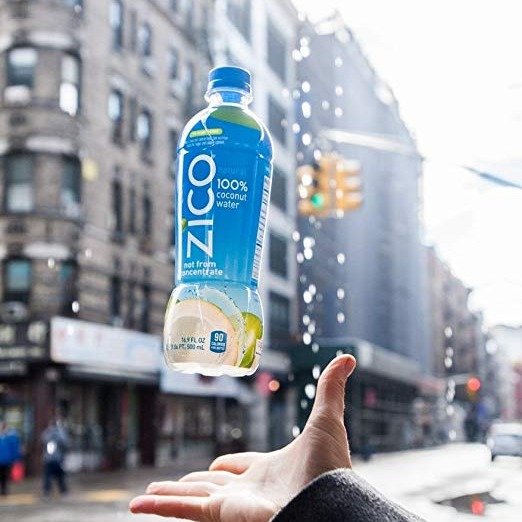 Zico 有机天然椰子水 16.9盎司 (12瓶)